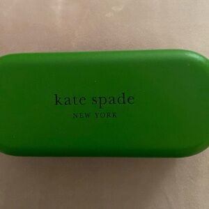 kate spade pink floral sunglasses.  Original hard container.  Never worn